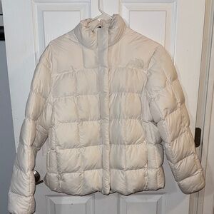 The North Face Women's Off-White Puffer Jacket